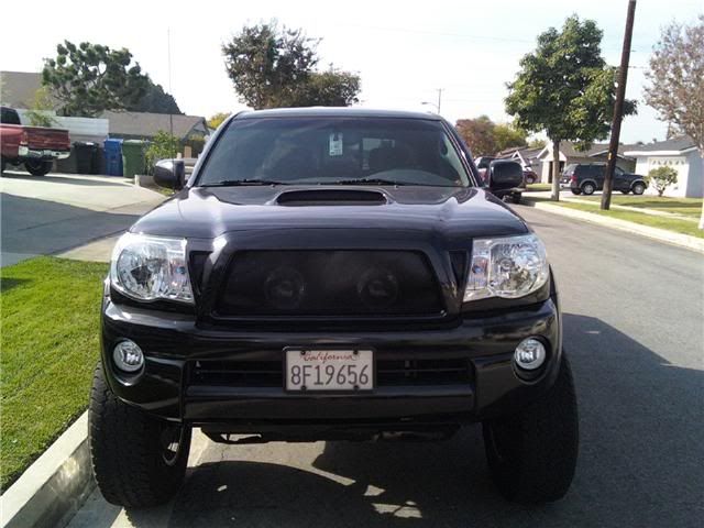 toyota tacoma lights behind grill #3