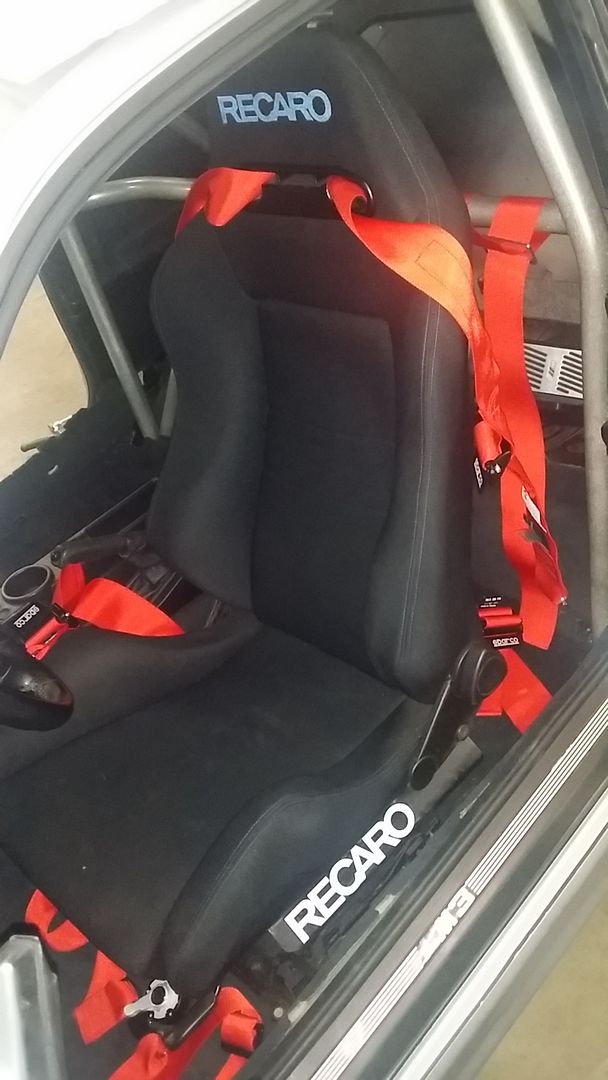 E36 FS(TX) Recaro SRD Seats with BMW Brackets/Slider