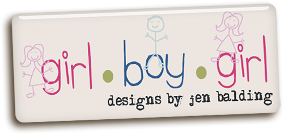 Girl Boy Girl Designs by Jen Balding