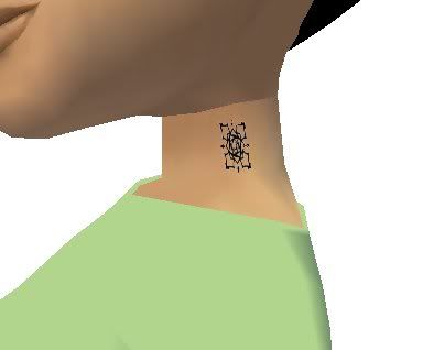 neck tat for Zan