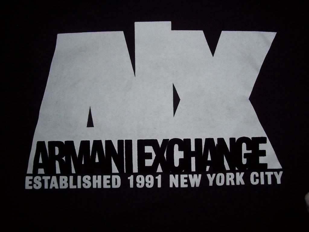 a marca armani exchange