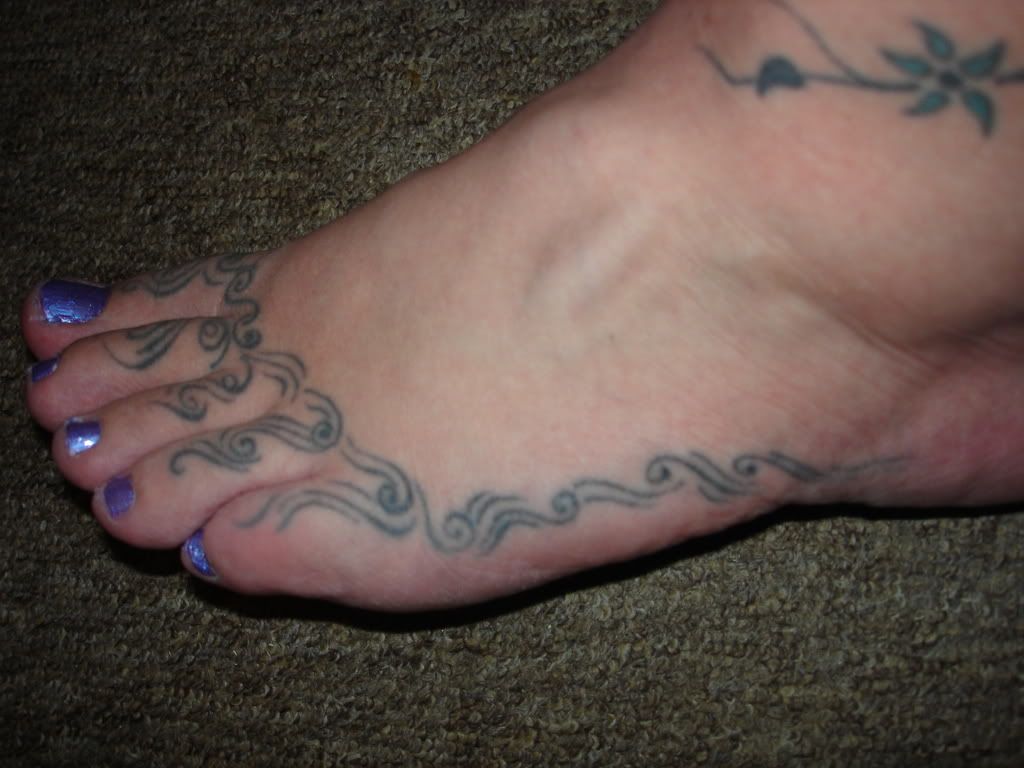 Ive just had my foot tattoo