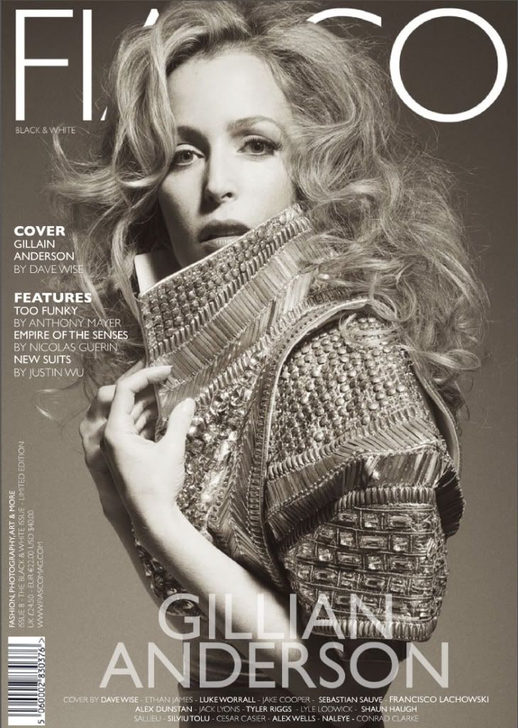 Fiasco Magazine Gillian Anderson. Gillian Anderson - FIASCO