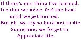 Appreciate life Pictures, Images and Photos