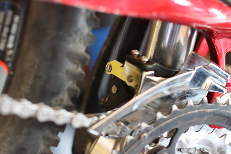 front derailleur cable pull