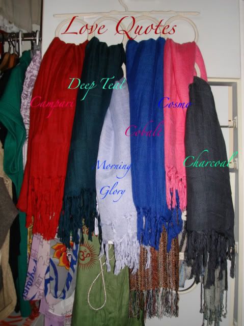 Love Quotes Scarves