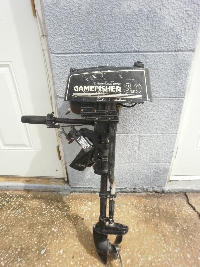 SOLD/EXPIRED 3 hp Sears Gamefisher parts motor Dedicated To The