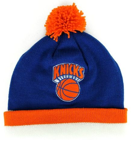 pom NBA  Mitchell hat Details York Knicks Cuff  about  & New Beanie Hat Pom with knicks Ness beanie