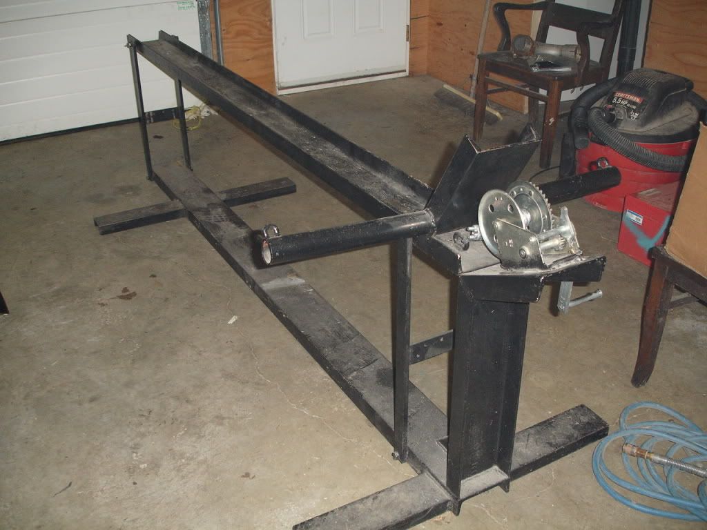 Homemade Motorcycle Lift Table
