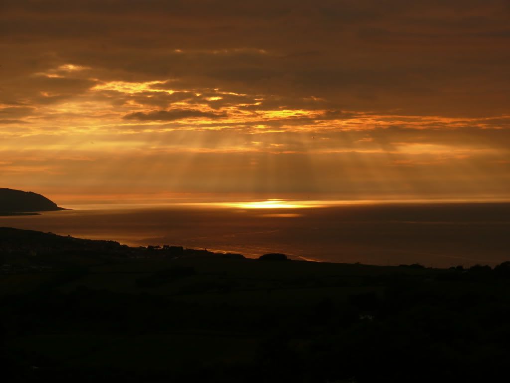 Sunset on the Bristol Channel Pictures, Images and Photos