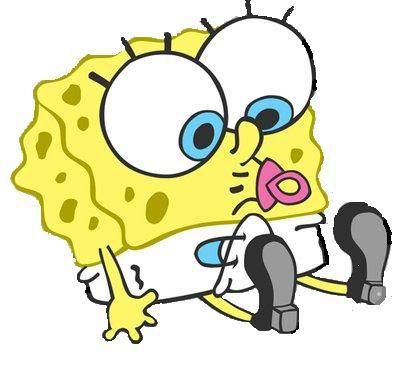 spongebob baby photograph