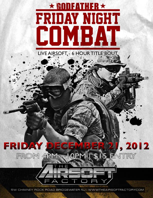 Triple Header Event Weekend Godfather Airsoft Indoor & Outdoor Arenas