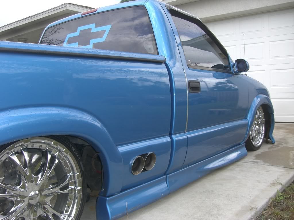 new side exit exhaust S10 Forum