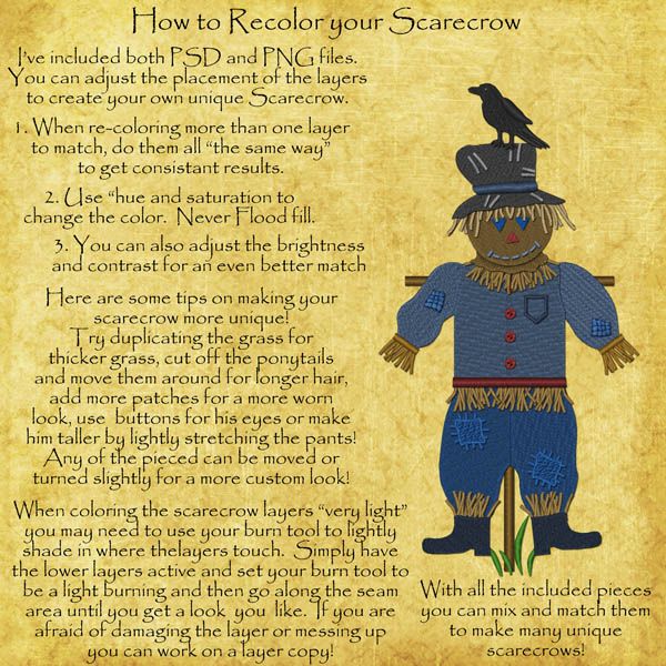 Scarecrow instructions