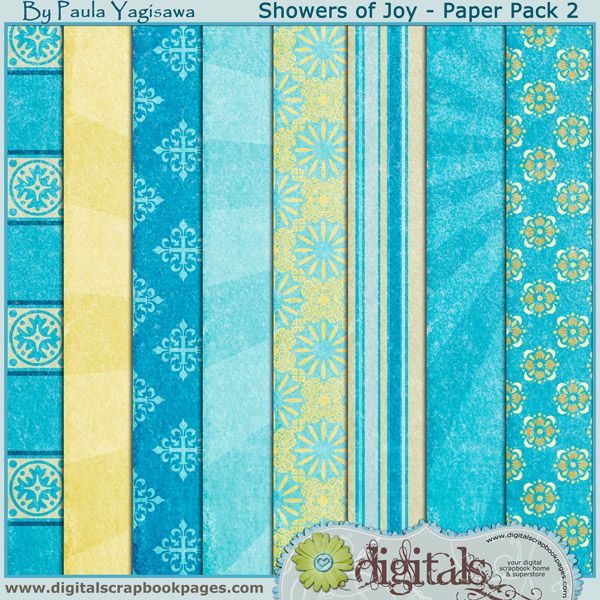 Showers of Joy May Cake Papers 2