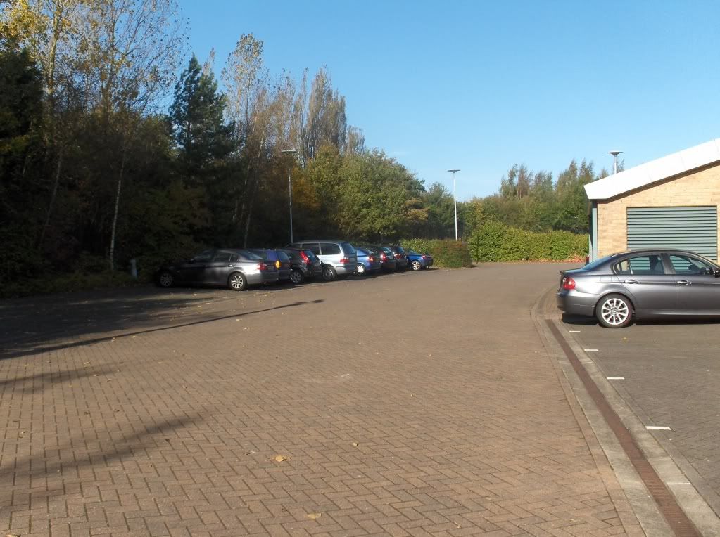 The pavilion car park