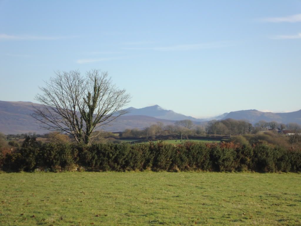 Snowdon as seen from the bungalow