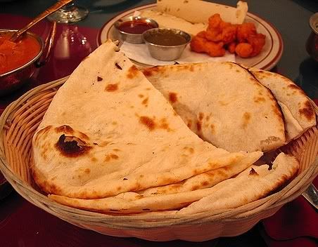 Naan bread - don't throw it on people's lawns