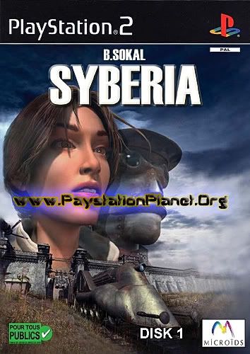 Syberia PS2 Pal Esp DVD