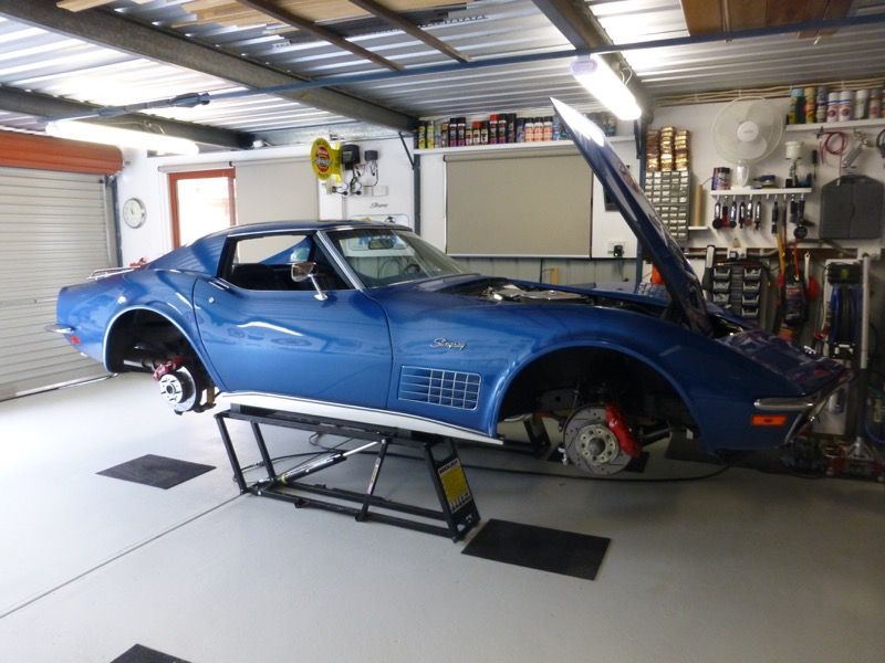 Help! Car stuck in air on QuickJack CorvetteForum Chevrolet