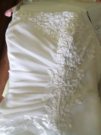 Davidbridal Wedding Gowns on David S Bridal Sz 4 Ivory Wedding Gown Dress Unaltered   Ebay