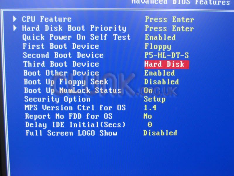 boot from cd