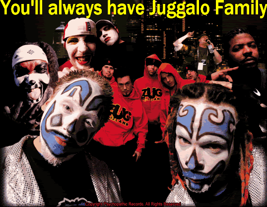 1/2 of the Juggalo family