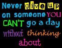 never give up Pictures, Images and Photos