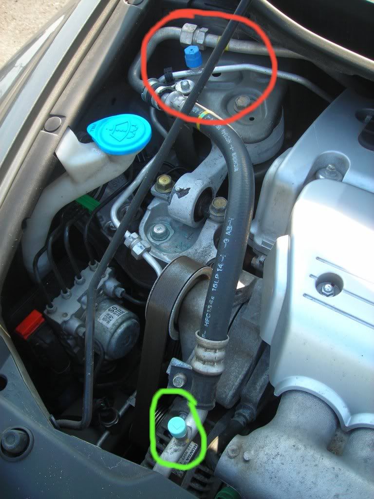 Honda odyssey air conditioner recharge