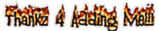 flaming thanks