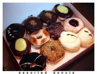 assorted donuts