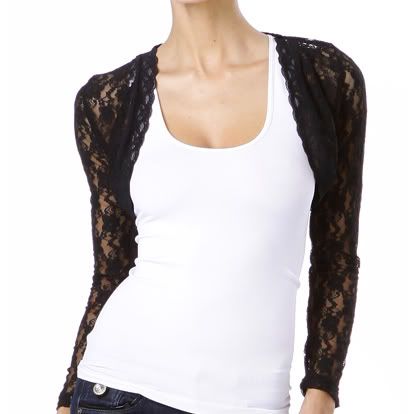 ... Delicate Floral Lace Long Sleeve Shrug Bolero Wrap Jacket S M L | eBay ... Delicate Floral Lace Long Sleeve Shrug Bolero Wrap Jacket S M L | eBay