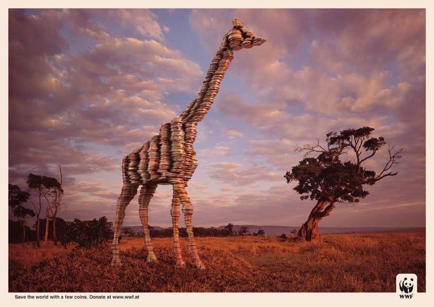Подборка рекламы от WWF