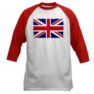 Great Britian Union Jack Baseball Jersey