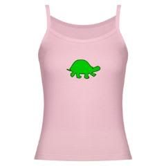 Pink Green Turtle Lover Tank Top