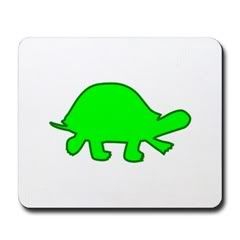 Green Turtle Lover Mouse Pad