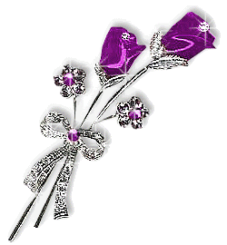 glitter_purple_rose.gif Roses image by senyagwynn