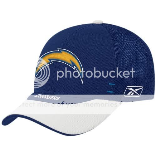 San Diego Chargers Hat Cap Reebok Flex Fit L XL