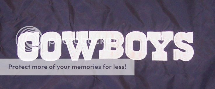 Dallas Cowboys Light Weight Jacket Large Size NFL Authentic Product 