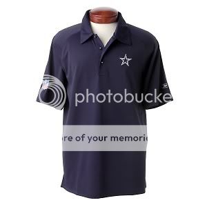 Dallas Cowboys Reebok NFL Mens Polo Shirt Small  