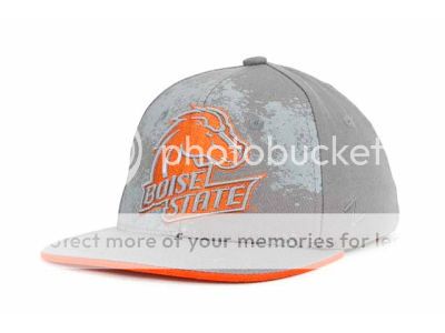 Boise State Broncos NCAA Hat Cap Gray Youth Flex Fit Small Kids  