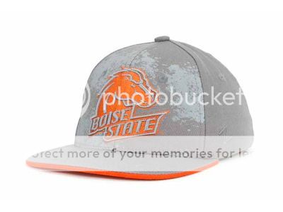 Boise State Broncos NCAA Hat Cap Gray Youth Flex Fit Small Kids  