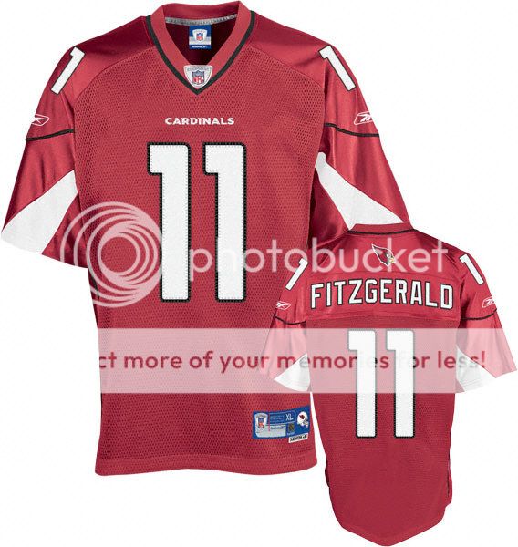 This auction is for a Licensed Larry Fitzgerald   Arizona