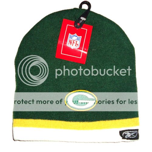   Packers YOUTH Winter Beanie Hat Knit Cap NFL Authentic & NEW  