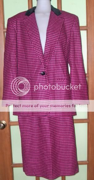 Womens Sz 12 JH Collectibles Wool Dress Suit Skirt Set  