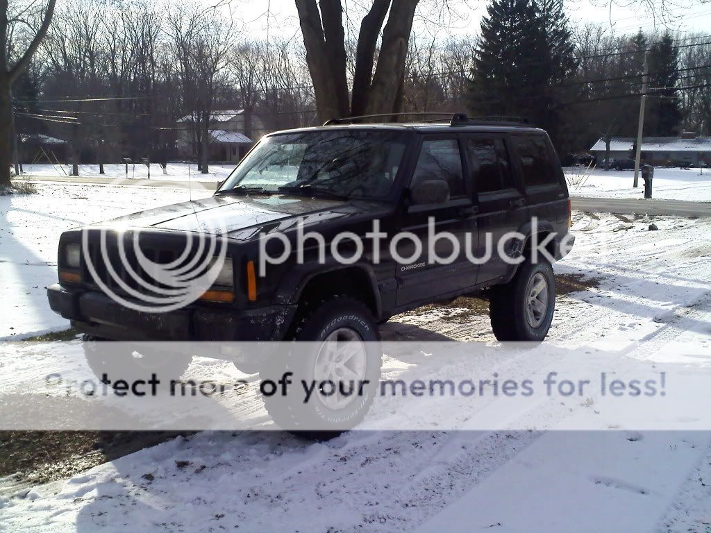 rubicon rims and 265/75r16 goodyear mtrs on my xj.... | Jeep Enthusiast ...