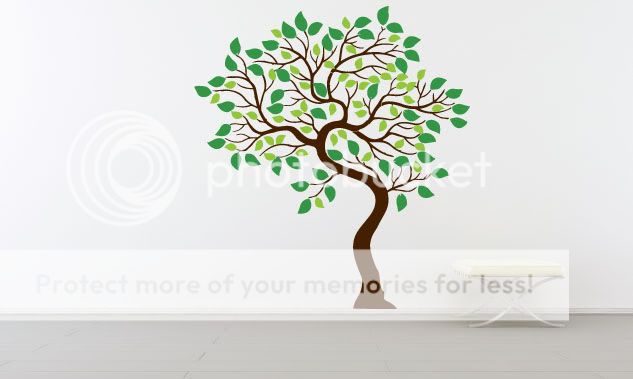 Tree Color Leaves Wall Decal