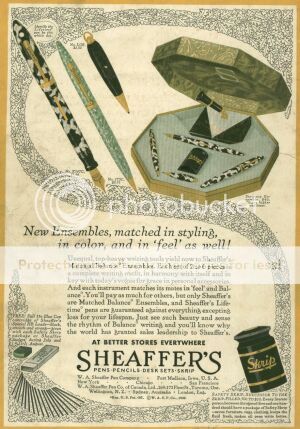 In 1945, US Secretary of State James F Byrnes used a Sheaffer to sign